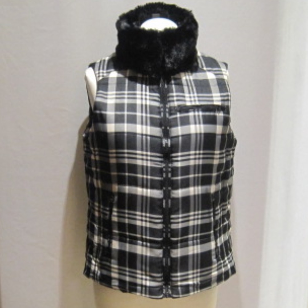 Lauren Ralph Lauren Plaid Quilted Vest